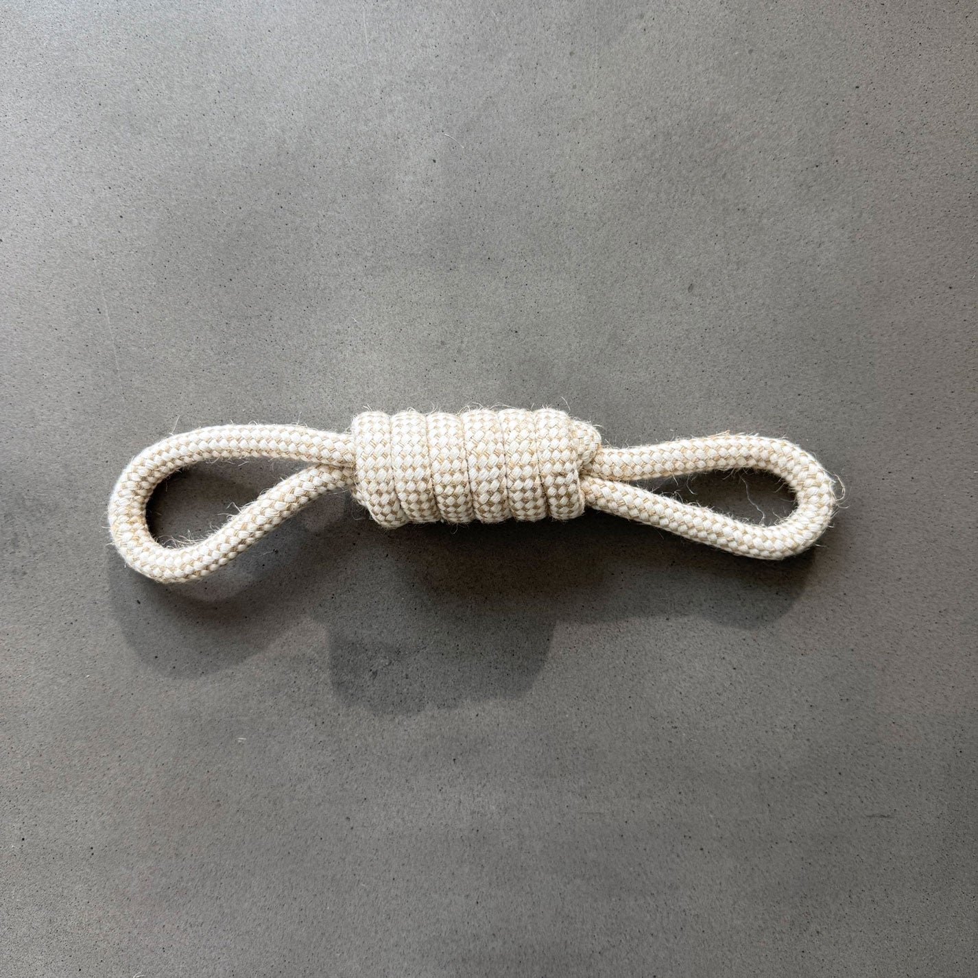 Natural Hemp-Cotton Rope Dog Toy by BARC JACOBS